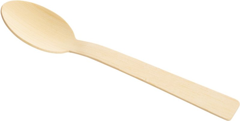 Lžíce PARTY TIME, bambus, 6 ks