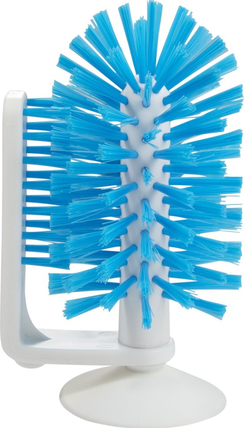 Kartáč na sklenice CLEAN KIT, s přísavkou