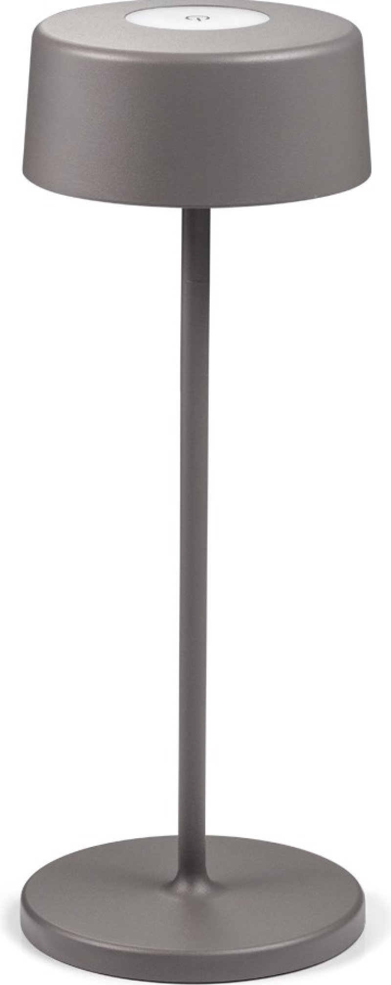 Aku lampa stolní FANCY HOME, šedá
