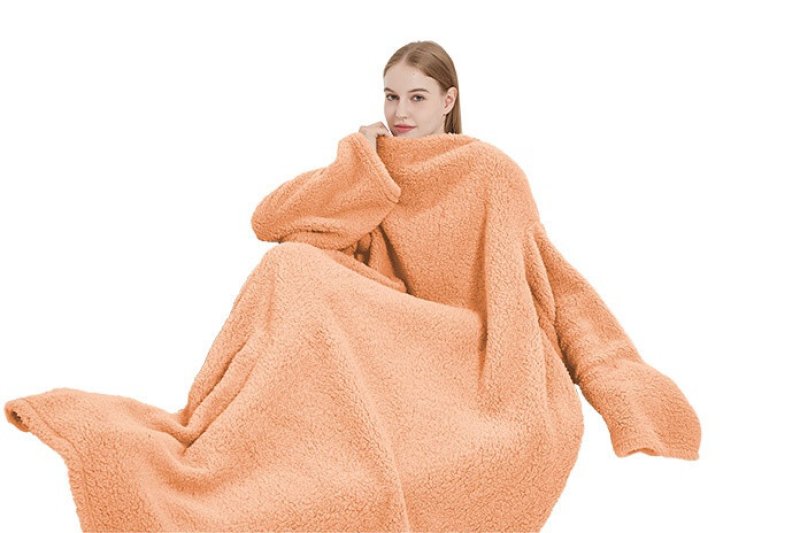 Vesna Relaxační deka TEDDY broskvová