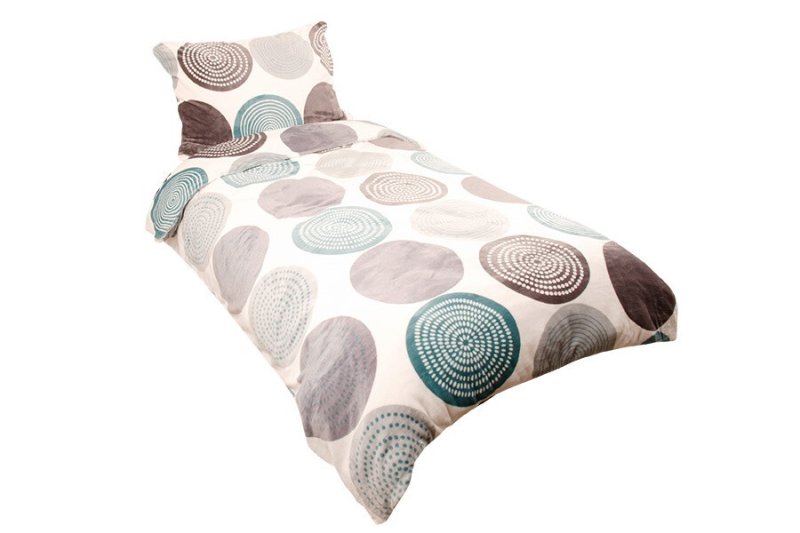 Vesna Mikroflanelové povlečení Etno tyrkysové 140x200 cm