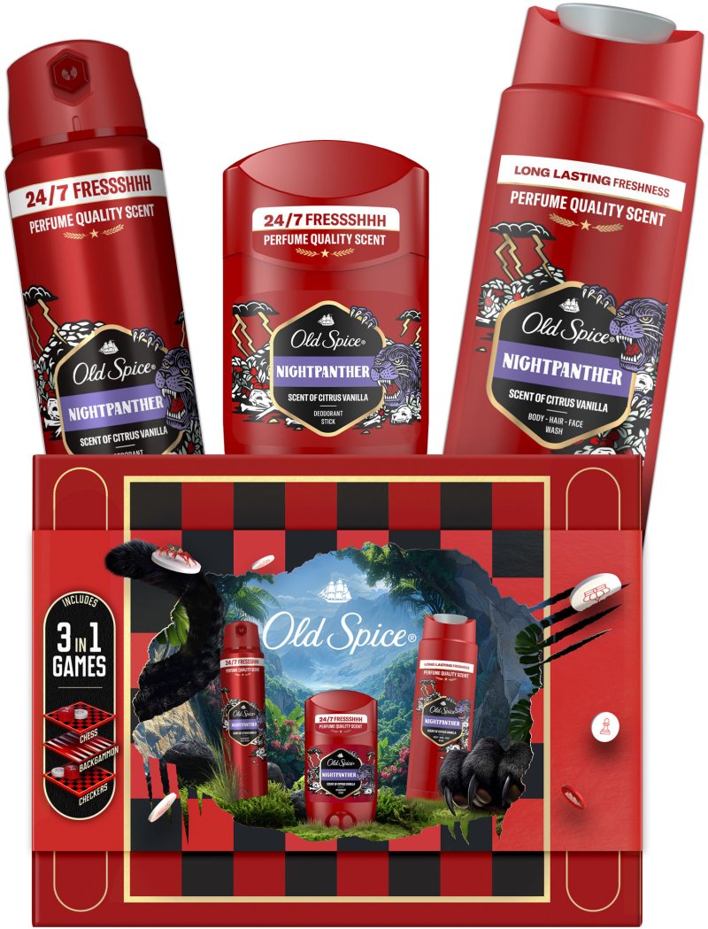 OLD SPICE Night Panther Gamebox 450 ml