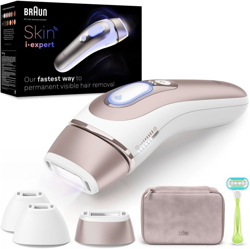Braun IPL Skin I·Expert PL7257 + pouzdro a 3 hlavy