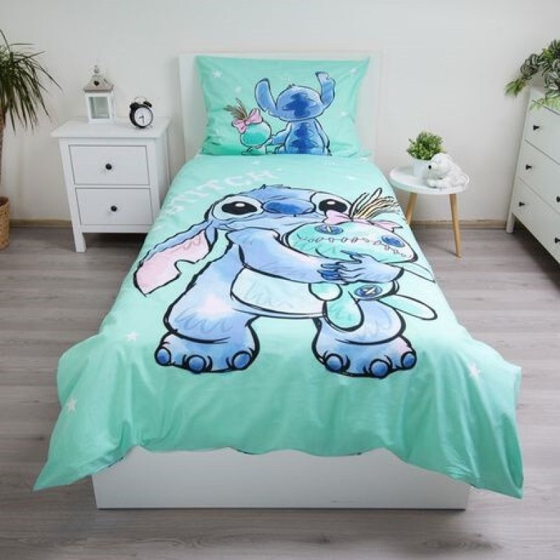Jerry Fabrics  Dětské povlečení LILO nad STITCH buddies 140x200 cm a 70x90 cm