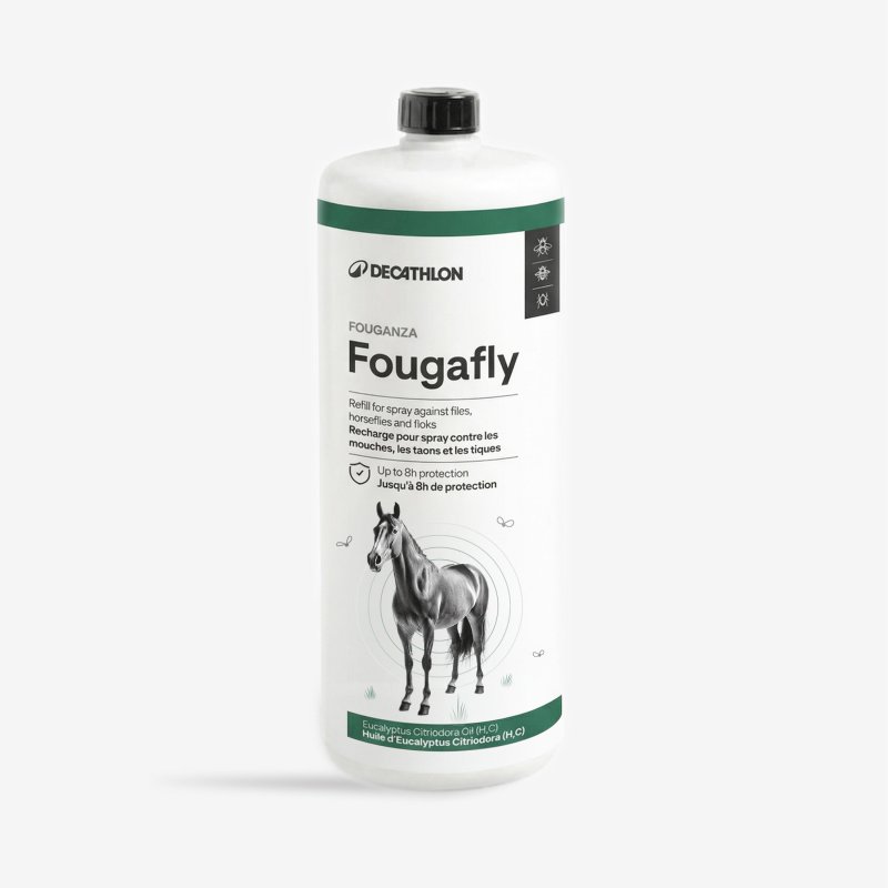 Náplň repelentu Fougafly pro koně a poníky 1,5 l