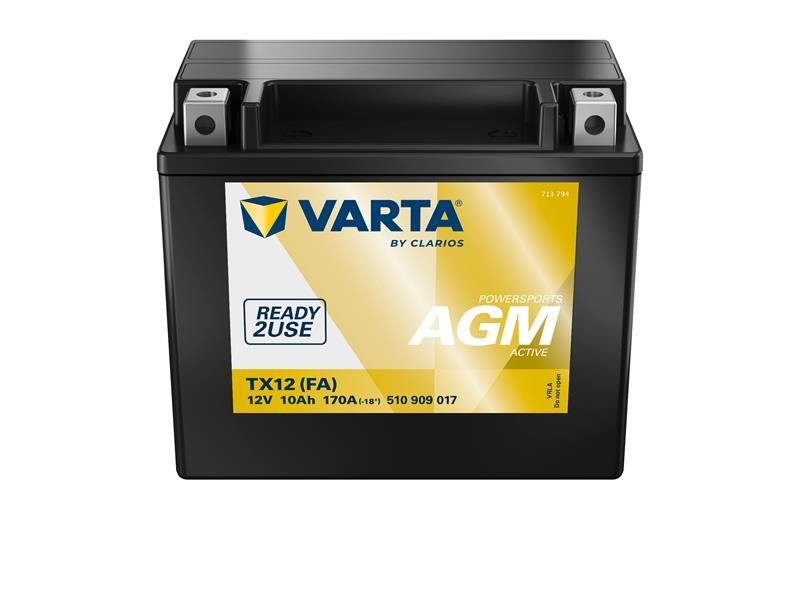 VARTA AGM Active - 12 V, 10 Ah, 150x87x130 mm - VT 510909
