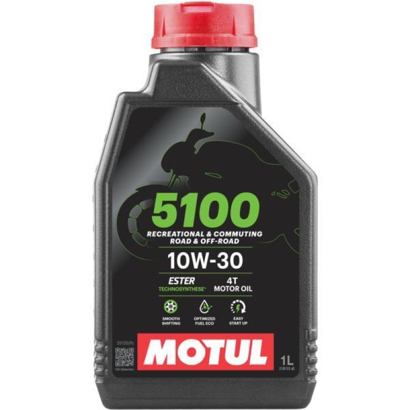 MOTUL 5100 4T 10W-30, 1 L - MOTO 51004T10W30/1