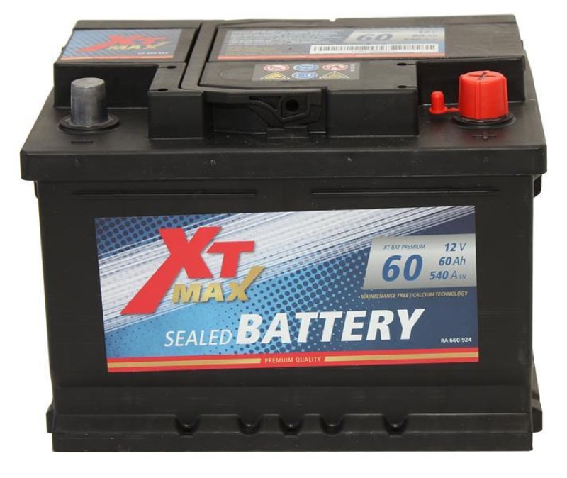 60Ah P,s.p.540A, 12V, 242x175x175, XT MAX - BA XTM 60