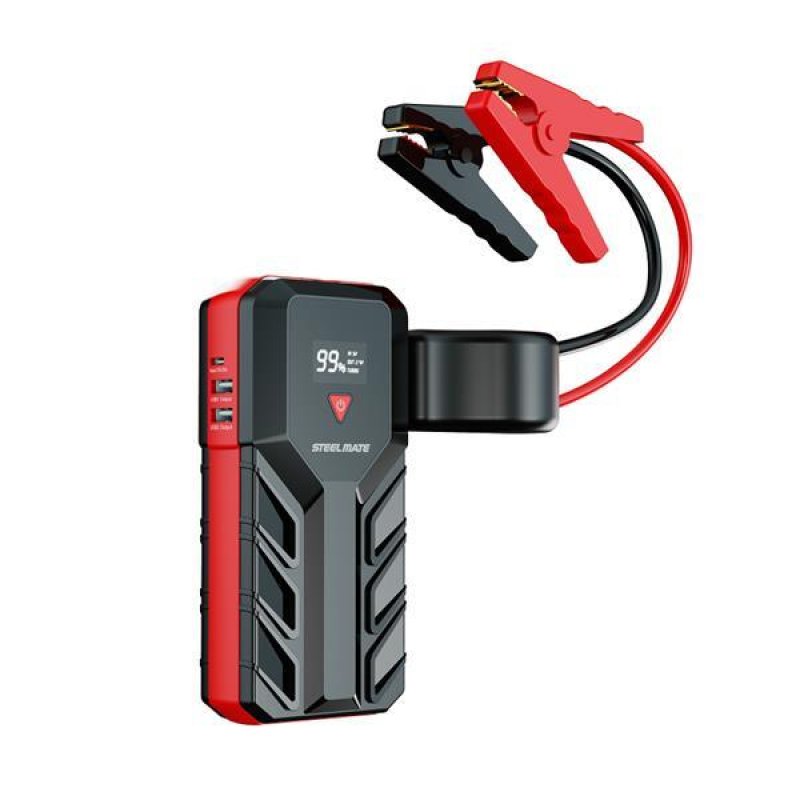 Jump starter a powerbanka 12 000mAh 400A STEELMATE - DO TSSJS12