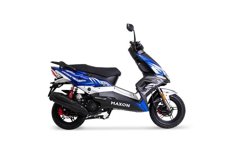 skútr MAXON MATADOR 125 - EURO 5+, modrý - YY JJ125TIE5PLUS-17 MDR