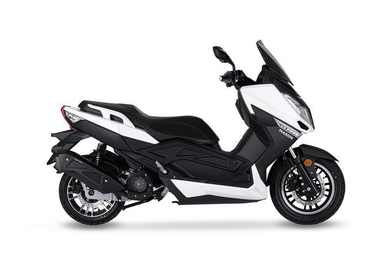skútr MAXON OPTIMUS 125 - EURO 5+, bílý - YY T9E5PLUS-125-BIL