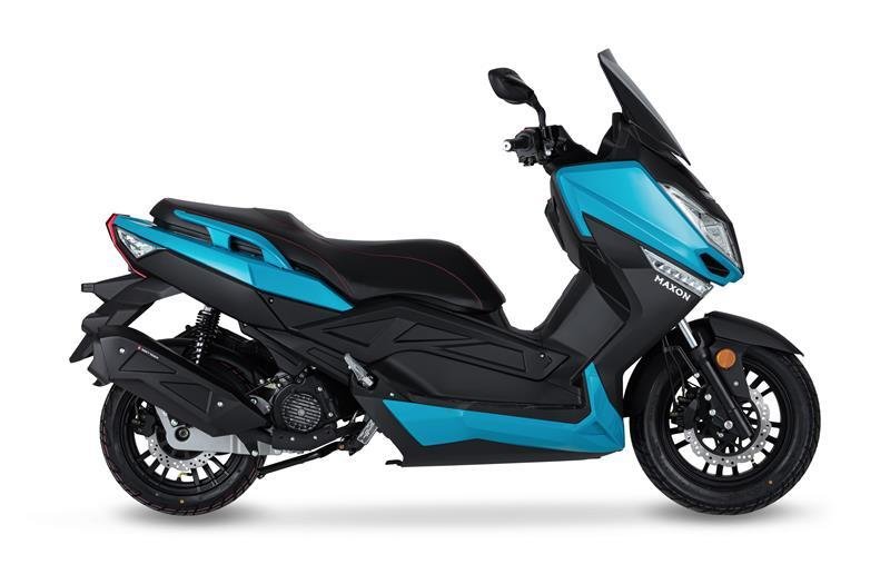 skútr MAXON OPTIMUS 125 - EURO 5+, modrý - YY T9E5PLUS-125-MDR