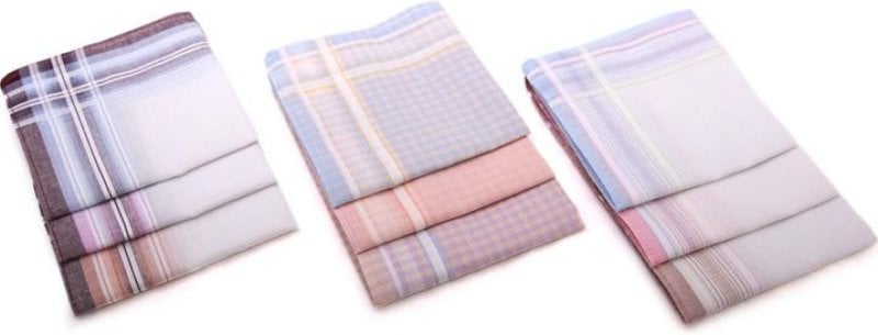 Kapesníky dámské bavlněné 6 ks