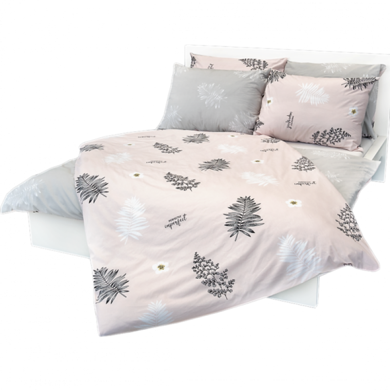 Vesna Povlečení krep Kapradí 140x200 cm a 70x90 cm