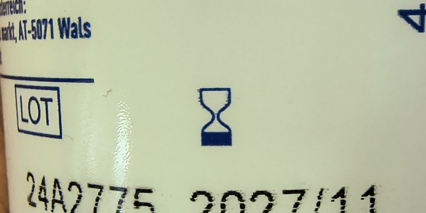 Přesýpací hodiny na obalu