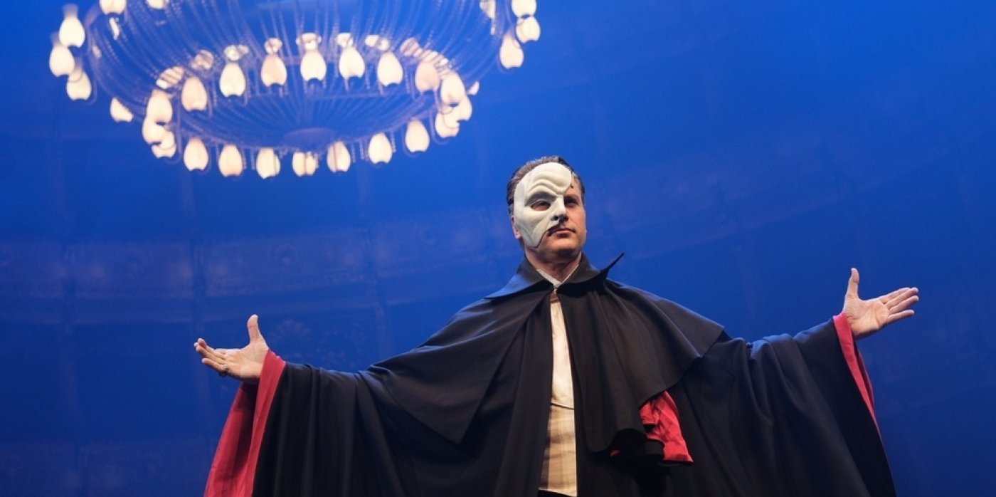 Záběr z muzikálu Fantom Opery