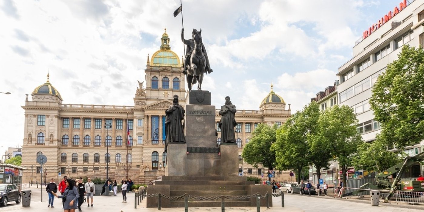 Socha sv. Václava v Praze