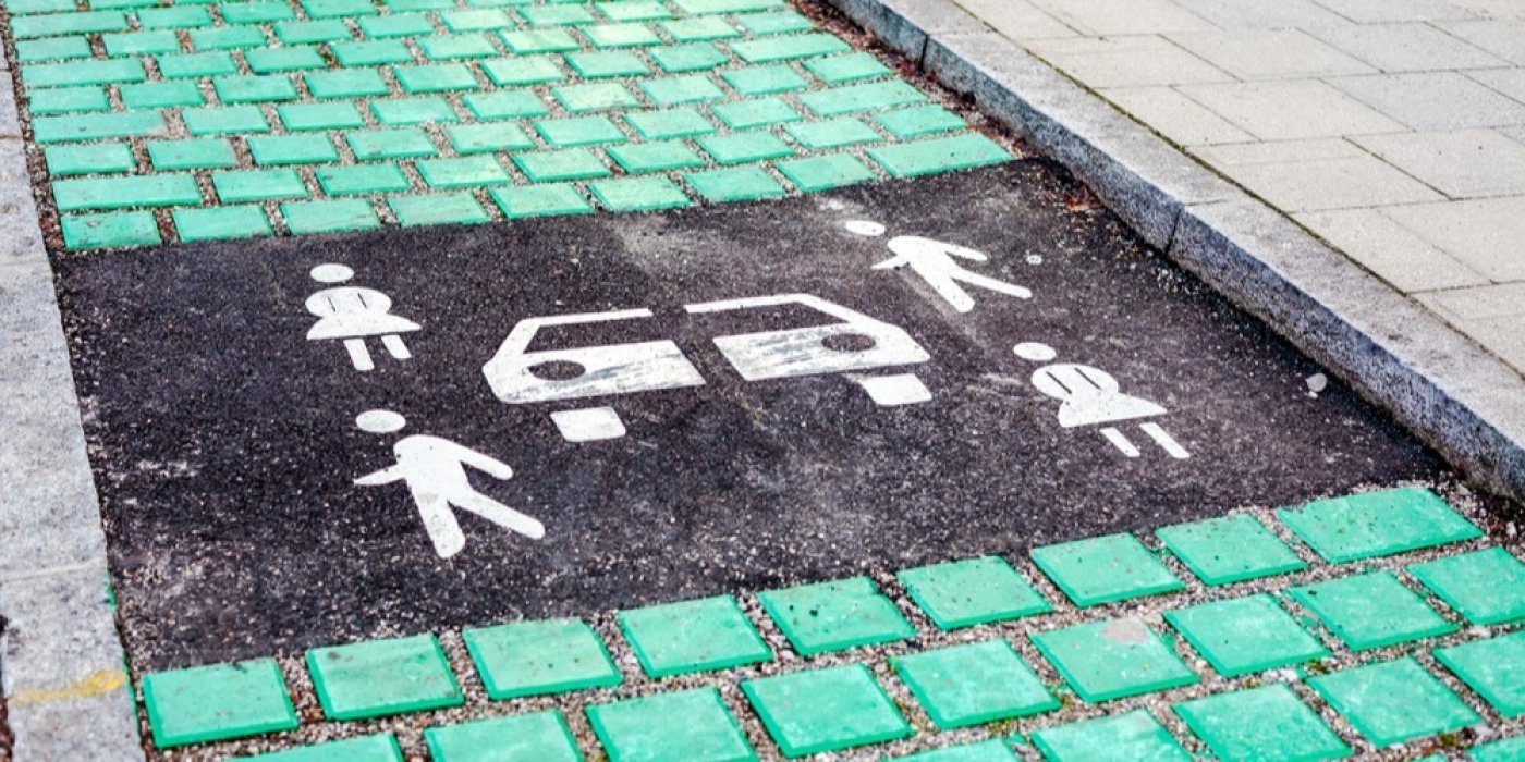 Nakreslená značka na silnici